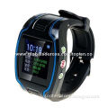 Watch GPS Tracker, Two-way Talking Function with LCD Display to Show Time